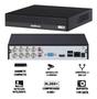 Imagem de Kit 6 Câmeras de Segurança hd Dvr intelbras full hd 8ch mhdx c/hd - Intelbras/Afc