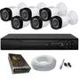 Imagem de Kit 6 Cameras Segurança 1080P Full Hd 2 Mp Dvr 8 Canais Multi Hd 8ch Alta Resolução