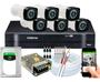 Imagem de Kit 6 Cameras Segurança Ahd Dvr Intelbras 8 Ch Full HD Hd 500 GB