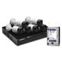 Imagem de Kit 6 Câmeras Segurança Intelbras Full Hd 1080p Com Dvr Mhdx 1208 1080p Com HD 2TB Purple Completo