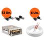 Imagem de Kit 6 Câmeras Segurança Intelbras Hd 720p Com Dvr Mhdx 1008-c Full Hd L Com HD 1TB Purple Completo