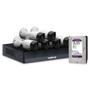 Imagem de Kit 6 Câmeras Segurança Intelbras Hd 720p Com Dvr Mhdx 1008-c Full Hd L Com HD 1TB Purple Completo