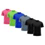 Imagem de Kit 6 Camisetas Masculina Raglan Dry Fit Proteção Solar UV