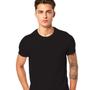 Imagem de Kit 6 Camisetas Masculinas Slim Básicas Algodão Fio 30.1 Premium Sem Estampa Alta Qualidade