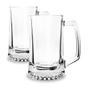 Imagem de Kit 6 Caneca 345ml Para Chopp Cerveja Transparente