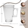 Imagem de Kit 6 Canecas Cappuccino Com Alça Vidro Resistente Servir Café Leite Chocolate Expresso 225ml