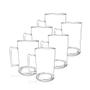 Imagem de Kit 6 Canecas Chopp 450 Ml Transparente Acrílico
