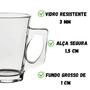 Imagem de Kit 6 Canecas Tipo Nespresso Copo Cappuccino Café Chá 185 ML