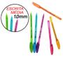 Imagem de Kit 6 canetas esferográficas coloridas - ponta média 1.0mm