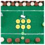 Imagem de Kit 6 Carimbos para Doces Futebol 2cm Rosa Bb Bluestar