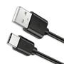 Imagem de Kit 6 Carregador Rapido Tipo C USB Cabo Super Rapido 2.4A