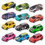 Imagem de Kit 6 Carrinhos De Ferro Miniatura Com Fricção Dm Collection - Dm Toys