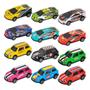 Imagem de Kit 6 Carrinhos De Fricção Metal Racing Estilo Hot Wheels