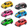 Imagem de Kit 6 Carrinhos De Metal Carros Miniatura Fricção - Dm Toys