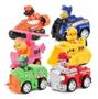 Kit 6 carrinhos patrulha canina fricção Personagem - Trolley Imagem de Kit 6 carrinhos patrulha canina fricção Personagem