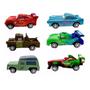 Imagem de Kit 6 Carros De Brinquedo Para Crianças Da Carros 3 Disney