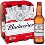 Imagem de Kit 6 Cerveja Budweiser 330ml Long Neck