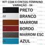Imagem de Kit 6 Cintos Com FIvela Quadrada Feminino Retro Basico, CF01