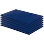 Imagem de Kit 6 Colchonetes Academia 100x60x3 D28 Azul RG Colchões