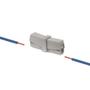 Imagem de Kit 6 Conector Wago Emenda 2 Fios Mod. 224-201