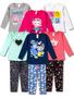 Imagem de Kit 6 Conjunto Infantil Feminino Roupa de Inverno Menina