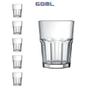 Imagem de Kit 6 Copinhos 60ml Dose Shot Vodka Bebidas Bristol Nadir