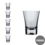 Imagem de Kit 6 Copinhos 60ml Dose Shot Vodka Bebidas Ole Nadir