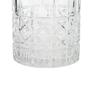 Imagem de Kit 6 Copos Alto Linha Lujita Transparente Texturizado 350 Ml Para Suco Agua - Mimo Style