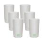 Imagem de Kit 6 Copos Eco Big Drink Branco Green Cups 500 Ml