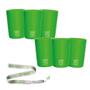 Imagem de Kit 6 Copos Eco Verde Com Cordão Green Cups 200 Ml