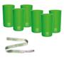 Imagem de Kit 6 Copos Eco Verde Com Cordão Green Cups 280 Ml