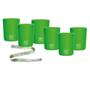 Imagem de Kit 6 Copos Eco Verde Com Cordão Green Cups 320 Ml
