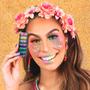 Imagem de Kit 6 Cores COR02 Festa Carnaval Glitter em Pó Biodegradável 2972 Colormake Bio Ecológico Vegano com 6g Cada