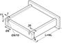 Imagem de Kit 6 Corrediças Invisivel Toque Matrix A30 Gt2 450Mm Hafele