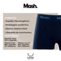 Imagem de Kit 6 Cueca Boxer Algodão Infantil Elastico Mash