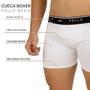 Imagem de Kit 6 Cueca Masculino Boxer Box Pollo Basic Microfibra Conforto