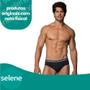 Imagem de Kit 6 Cuecas Adulto Selene Modelo Slip De Algodão Com Elástico De 30 MM