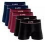 Imagem de Kit 6 Cuecas Boxer Lupo Masculina Microfibra Poliamida 436