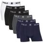 Imagem de kit 6 Cuecas Boxer Masculina Polo Wear Lisa Premium Original