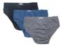 Imagem de Kit 6 Cuecas Nawes Plus Size Slip Algodão Adulto G1 - G4 N21