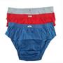 Imagem de Kit 6 Cuecas Nawes Plus Size Slip Algodão Adulto G1 - G4 N21