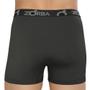 Imagem de Kit 6 Cuecas Zorba Boxer com Abertura 848 Branco - P Chumbo