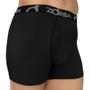 Imagem de Kit 6 Cuecas Zorba Boxer com Abertura 848 Branco - P Preto