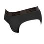 Imagem de Kit 6 Cuecas Zorba Slip Plus 716 Branco - P Preto