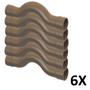 Imagem de Kit 6 Curva De Transposição Soldável 3/4'' (25Mm) Tigre