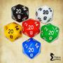 Imagem de Kit 6 Dados D20 - RPG