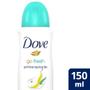 Imagem de Kit 6 Desodorantes Antitranspirante Aerosol Dove Go Fresh Pera e Aloe Vera 150ml