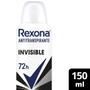 Imagem de Kit 6 Desodorantes Rexona Motionsense Antitranspirante Aerossol Invisible 150ml