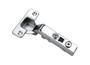 Imagem de Kit 6 dobradiças aço inox com amortecedor reta - metalla clip inox reta 104g c/ calço - 315.06.753