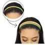 Imagem de Kit 6 Elásticos Faixa De Cabelo Afro Puff Headband Unissex